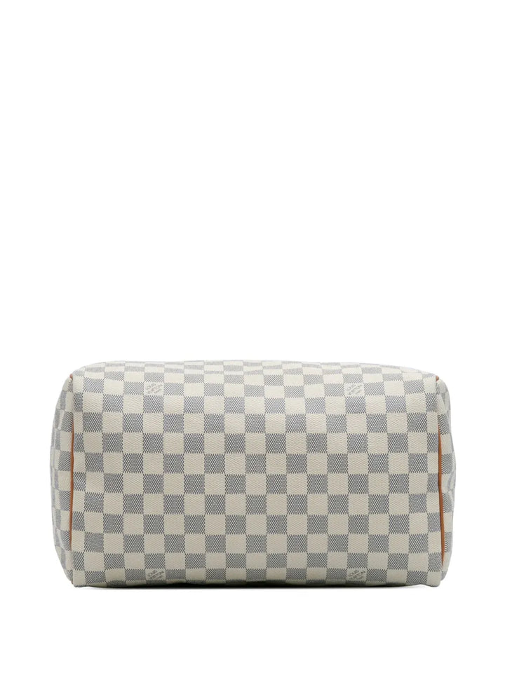 Pre-OwnedLouis Vuitton Pre-Owned2009 Damier Azur Speedy 30 boston bag