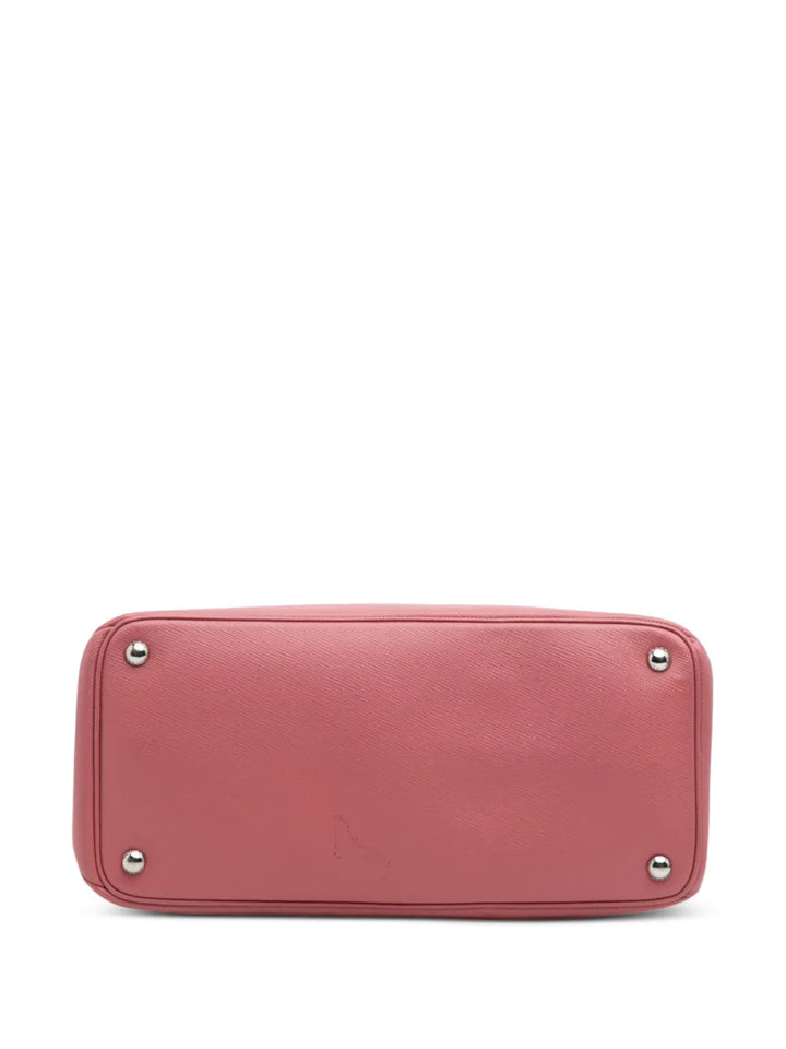 Pre-OwnedPrada Pre-Owned2010-2025 Saffiano Cuir Turnlock Twin satchel