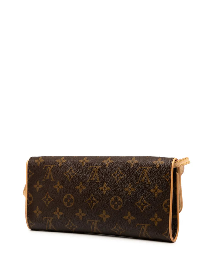 Pre-OwnedLouis Vuitton Pre-Owned2000 Monogram Pochette Twin GM crossbody bag