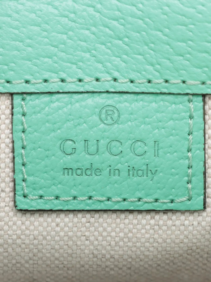 Pre-OwnedGucci Pre-Owned2016-2025 Mini Leather Ophidia bucket bag