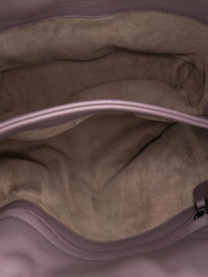 Pre-OwnedBottega Veneta Pre-Owned2012-2025 Small Nappa Intrecciato Embroidered Olimpia shoulder bag
