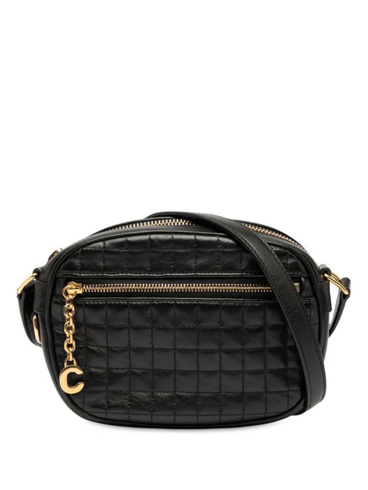 Pre-OwnedCeline Pre-Owned2019 Small Quilted Calfskin C Charm crossbody bag