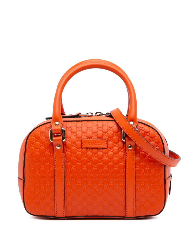 Pre-OwnedGucci Pre-Owned2016-2025 Small Microguccissima Bree satchel