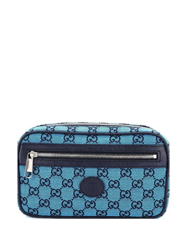 Pre-OwnedGucci Pre-OwnedMulticolor GG Canvas belt bag