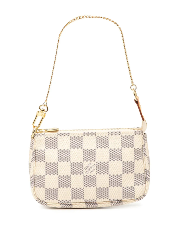 Pre-OwnedLouis Vuitton Pre-Owned2011 Damier Azur Mini Pochette Accessoires handbag
