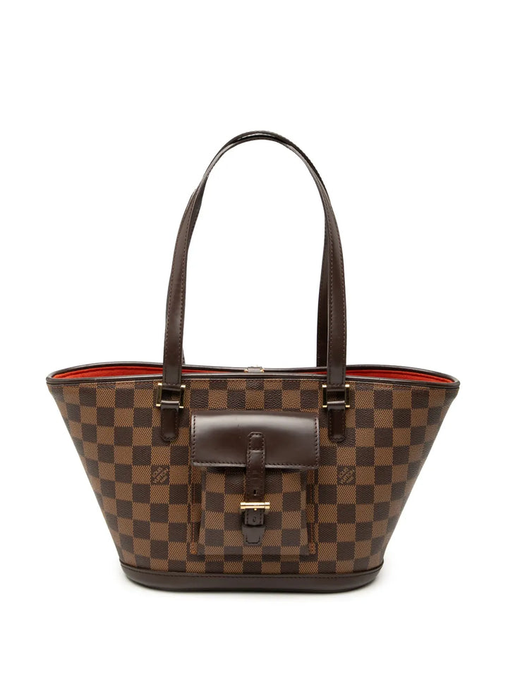 Pre-OwnedLouis Vuitton Pre-Owned2003 Damier Ebene Manosque PM shoulder bag