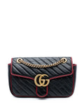 Pre-OwnedGucci Pre-Owned2016-2025 Medium GG Marmont Matelasse Diagonal Leather Torchon shoulder bag