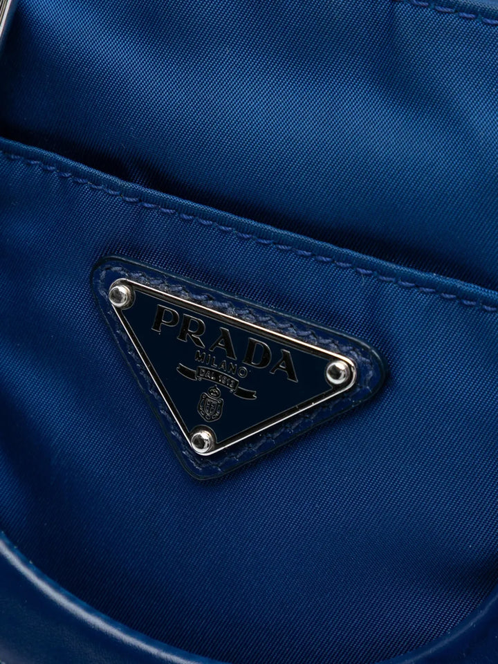 Pre-OwnedPrada Pre-Owned2013-2025 Vitello Trimmed Tessuto satchel