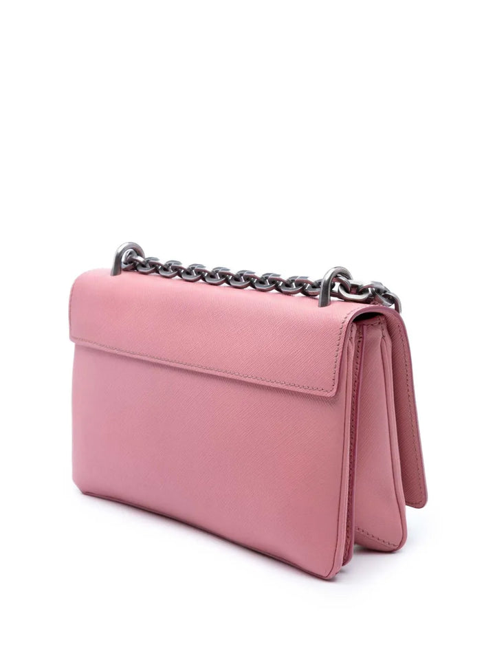 Pre-OwnedPrada Pre-Owned2013-2025 Saffiano Lux Lock Chain Flap crossbody bag