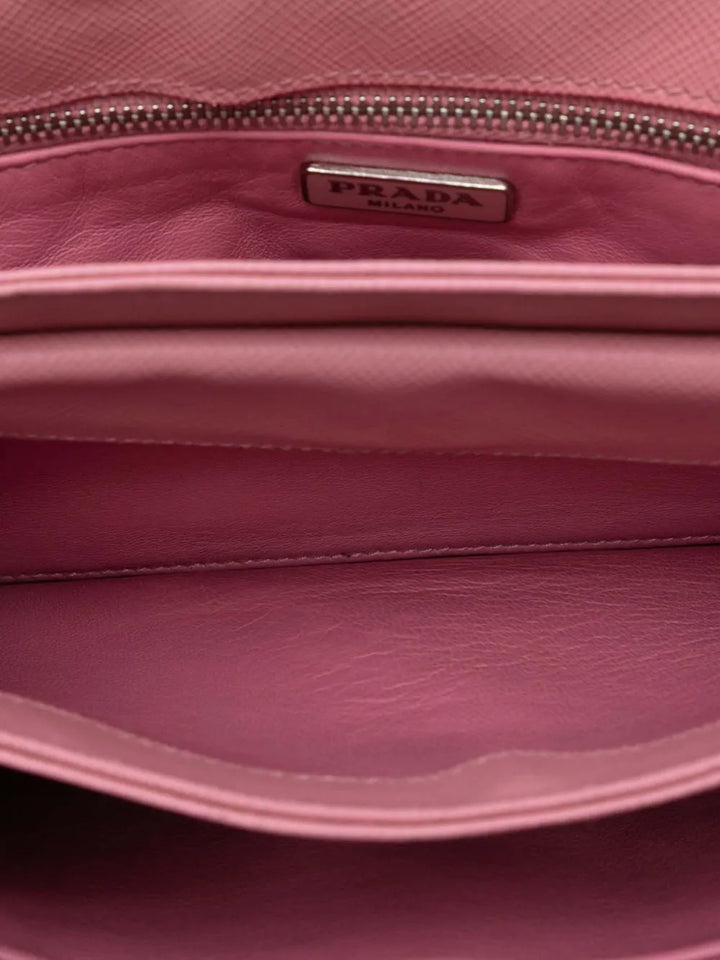Pre-OwnedPrada Pre-Owned2013-2025 Saffiano Lux Lock Chain Flap crossbody bag