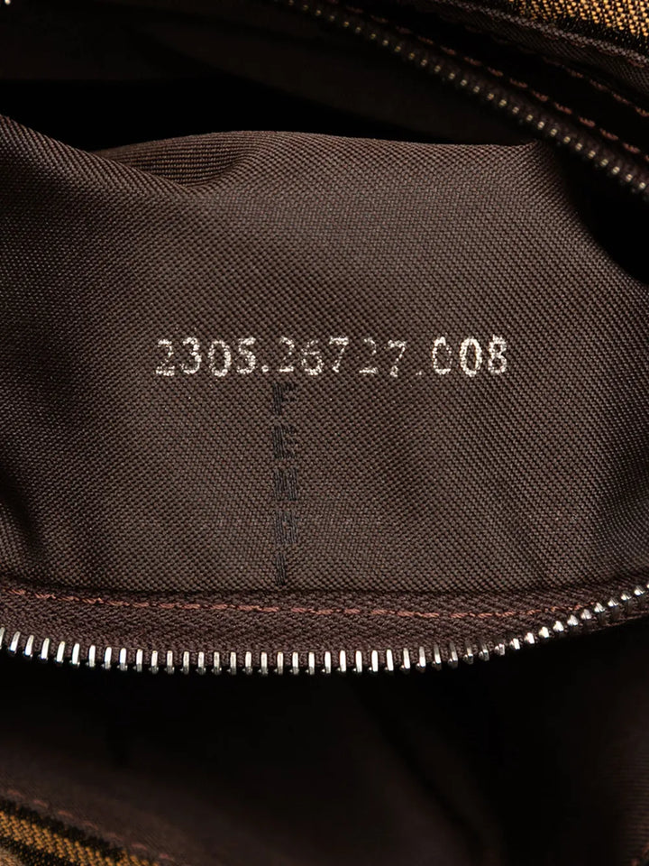 Pre-OwnedFendi Pre-Owned2000-2010 Zucca Canvas shoulder bag