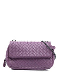Pre-OwnedBottega Veneta Pre-Owned2012-2025 Mini Nappa Intrecciato Expandable Chain Flap crossbody bag
