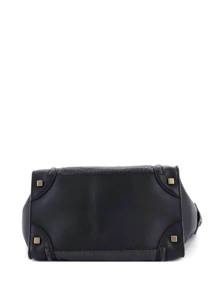Pre-OwnedCeline Pre-OwnedBicolor Luggage Bag Crocodile Embossed Leather Mini satchel