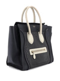 Pre-OwnedCeline Pre-OwnedBicolor Luggage Bag Crocodile Embossed Leather Mini satchel