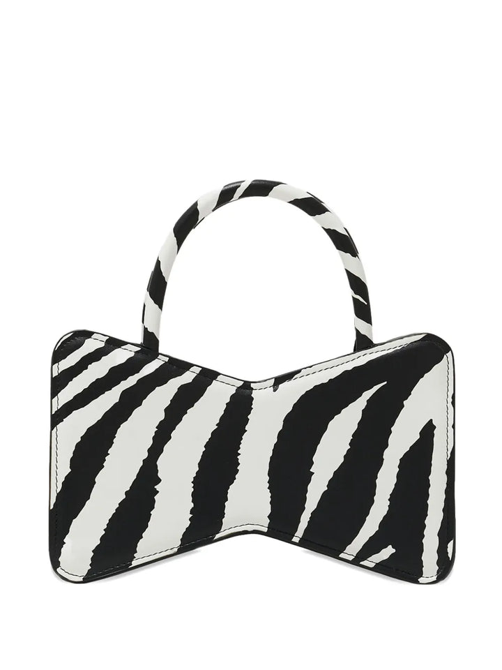 MACH & MACHzebra-print leather tote bag