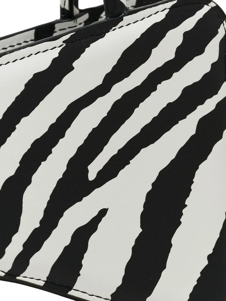 MACH & MACHzebra-print leather tote bag