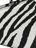 MACH & MACHzebra-print leather tote bag