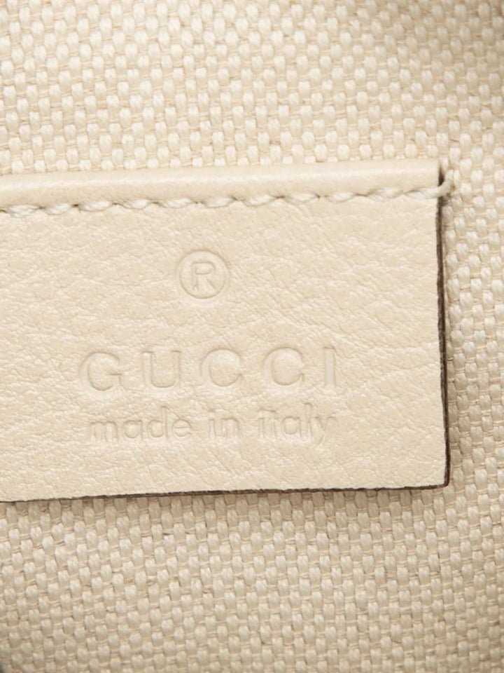 Pre-OwnedGucci Pre-Owned2000-2015 Mini Grained Calfskin Logo crossbody bag