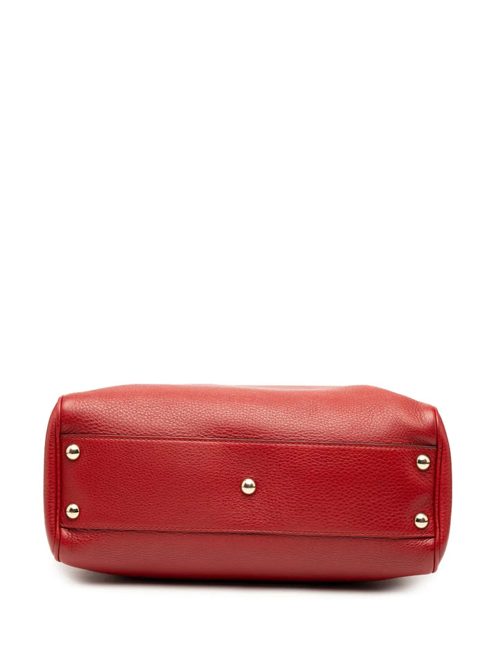 Pre-OwnedGucci Pre-Owned2000-2015 Small Calfskin Bamboo Shopper satchel