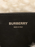 Pre-OwnedBurberry Pre-Owned2018-2025 Small Shearling Trimmed Coated Canvas Lola crossbody bag
