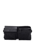 Pre-OwnedGucci Pre-OwnedVintage Double GG Canvas with Leather belt bag