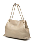 Pre-OwnedGucci Pre-Owned2016-2025 Medium Metallic Leather Soho Chain tote bag