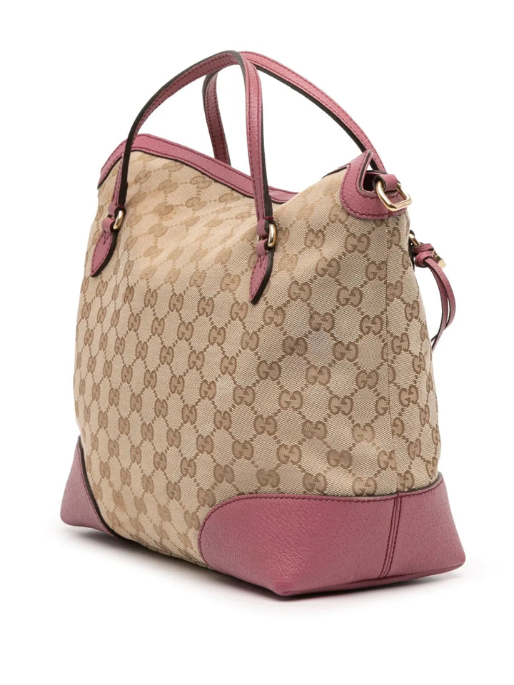 Pre-OwnedGucci Pre-Owned2016-2025 Medium GG Canvas Bree satchel