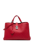 Pre-OwnedBottega Veneta Pre-Owned2012-2025 Medium Nappa Intrecciato Roma satchel