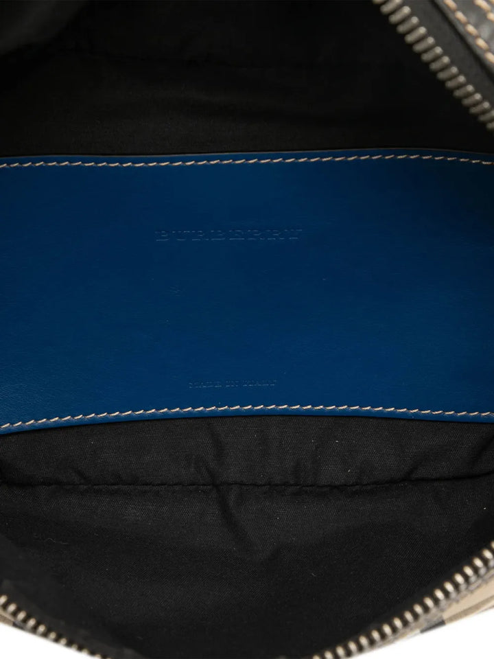 Pre-OwnedBurberry Pre-Owned2000-2025 House Check Nylon Sonny belt bag