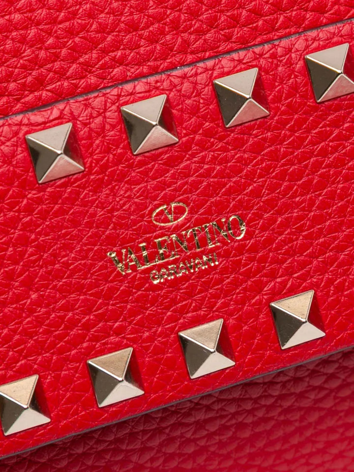 Pre-OwnedValentino Garavani Pre-Owned2018-2025 Small Grained Calfskin Rockstud crossbody bag