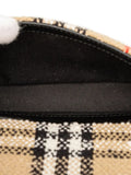 Pre-OwnedBurberry Pre-Owned2018-2025 Mini House Check Cotton and Wool Lola crossbody bag