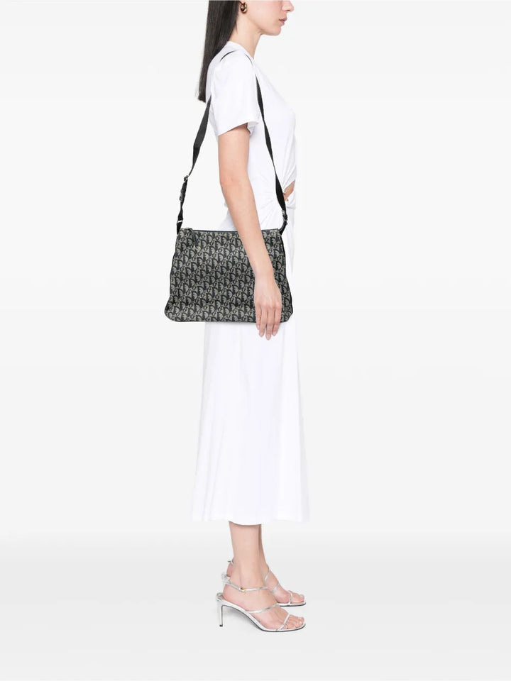 Pre-OwnedChristian Dior Pre-Owned2004 Diorissimo Trotter Canvas crossbody bag