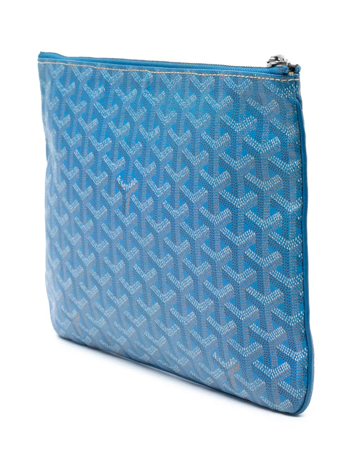 Pre-OwnedGoyard Pre-Owned2015 Goyardine Senat MM clutch bag