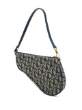 Pre-OwnedChristian Dior Pre-Owned2001 Mini Diorissimo Canvas Saddle Pochette shoulder bag