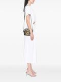 Pre-OwnedBurberry Pre-Owned2000-2017 Leopard Printed Leather Camera Bag crossbody bag