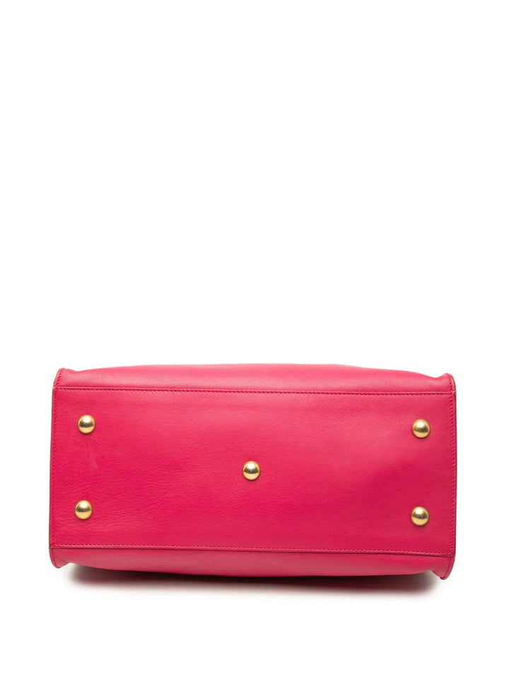 Pre-OwnedSaint Laurent Pre-Owned2013-2025 Small Calfskin Cabas Chyc satchel