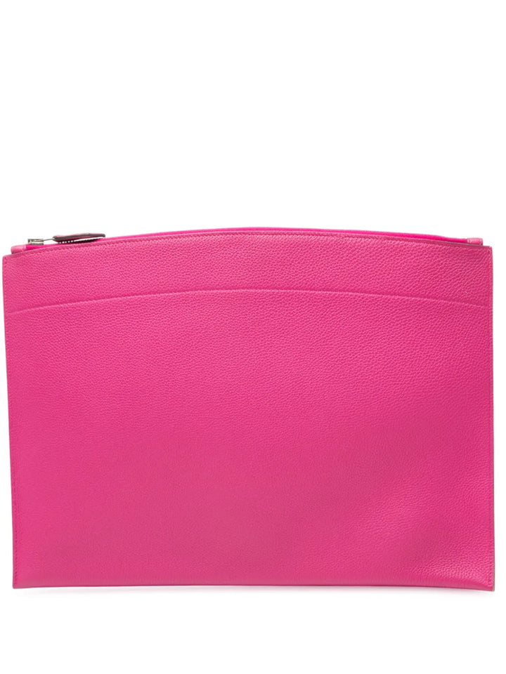 Pre-OwnedHermre-Owned2017 Large Togo Bazar Pouch clutch bag
