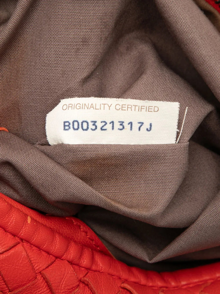 Pre-OwnedBottega Veneta Pre-Owned2012-2025 Large Nappa Intrecciato Belly hobo bag