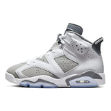  Jordan Men's Air 6 Chrome White Medium Grey-cool Grey
