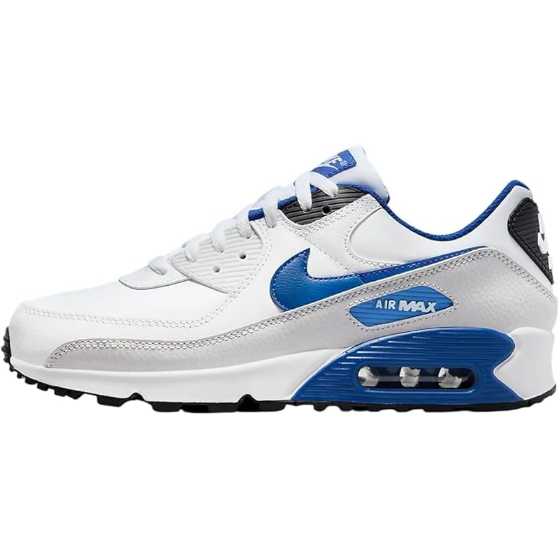  Air Max 90 Shoes Black Fire Red-Cement Grey