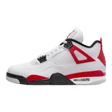  Air Jordan 4 Retro White Fire Red-black Cement
