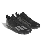  Men's Adizero Spark Football Shoe Black Night Metallic Black