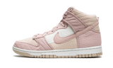  Dunk High Shoes Rusty Pink White Nature Pink Oxford