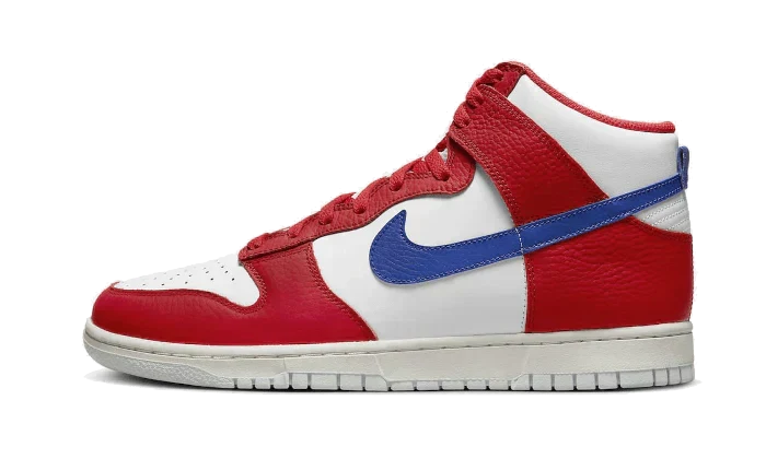  Dunk High Shoes University Red White Royal Electric Retro USA