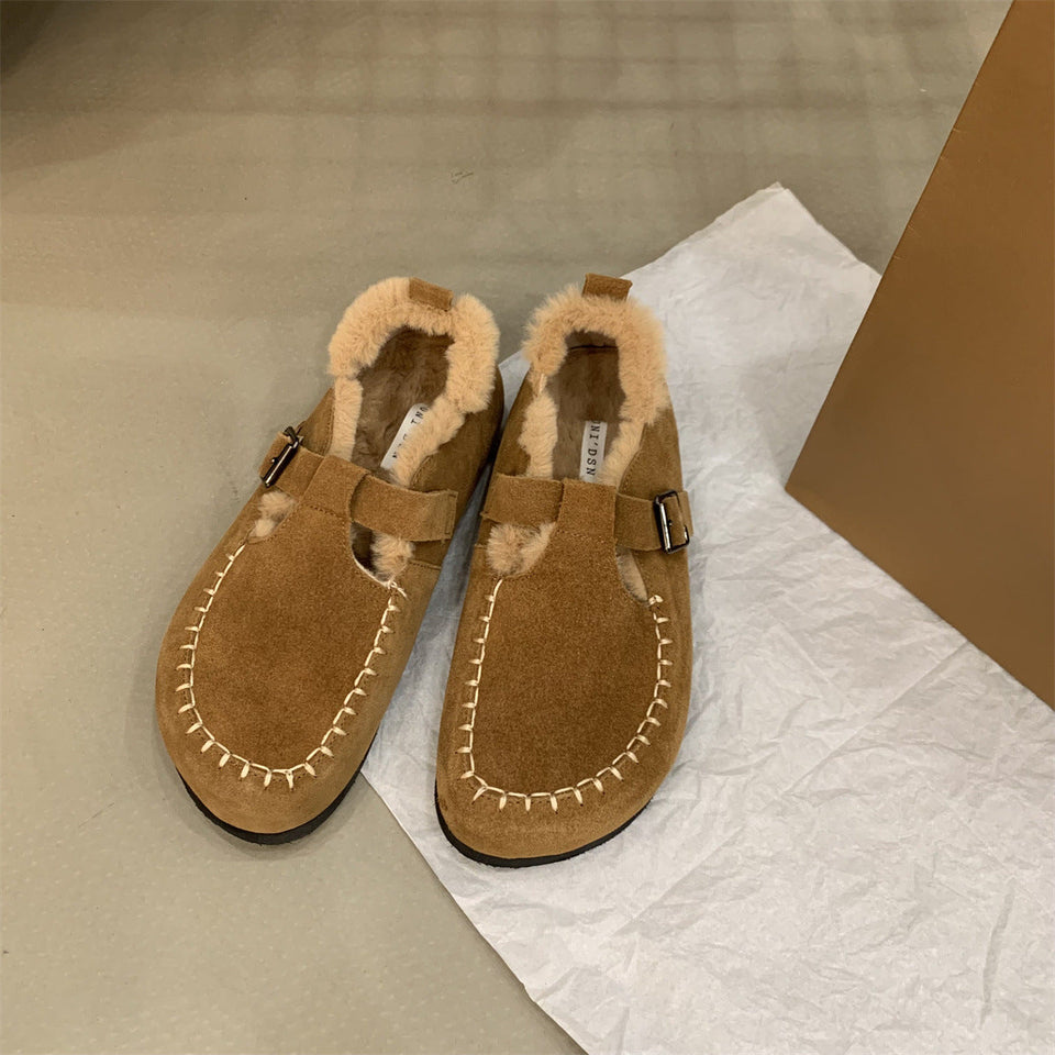 New Ugly Woolly Snow Cotton Shoes