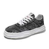 Dissolving Shoes Men's Autumn New Retro Japanese Thick-soled Shoes