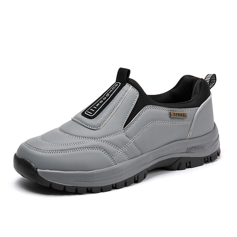Men's Shoes Lightweight Plus Size Outdoor Climbing Boots Hiking Autumn And Winter