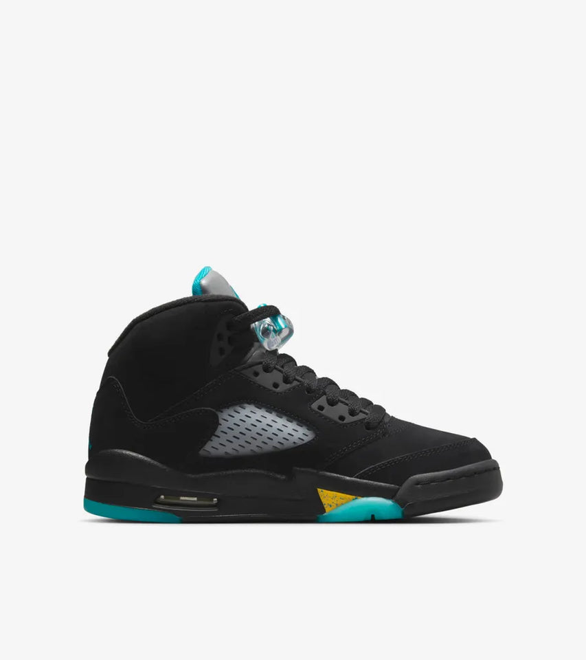  Air Jordan 5 Retro Low Blue Gray Black