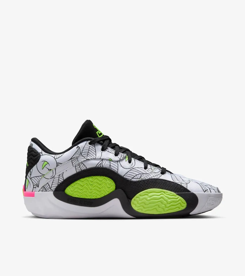 Jordan Tatum 2 Basketball Shoes White Black Hyper Pink Volt